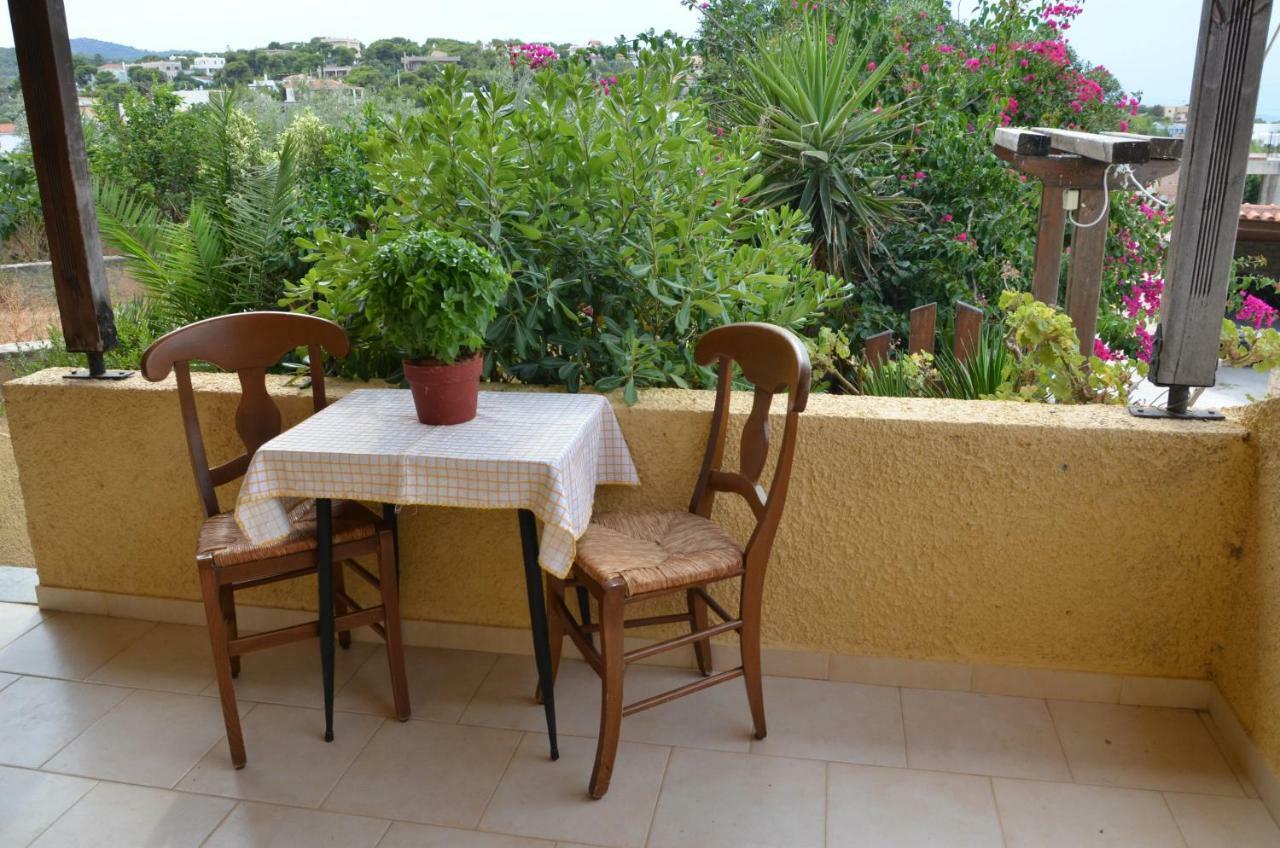 Vagia Beach Apartments, Aegina Island Exteriör bild